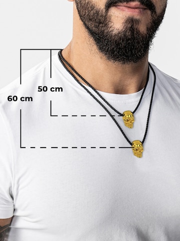 SERASAR Necklace 'Skull' in Gold