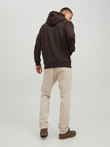 JACK & JONES Sweatshirt 'JJEStar' in Braun