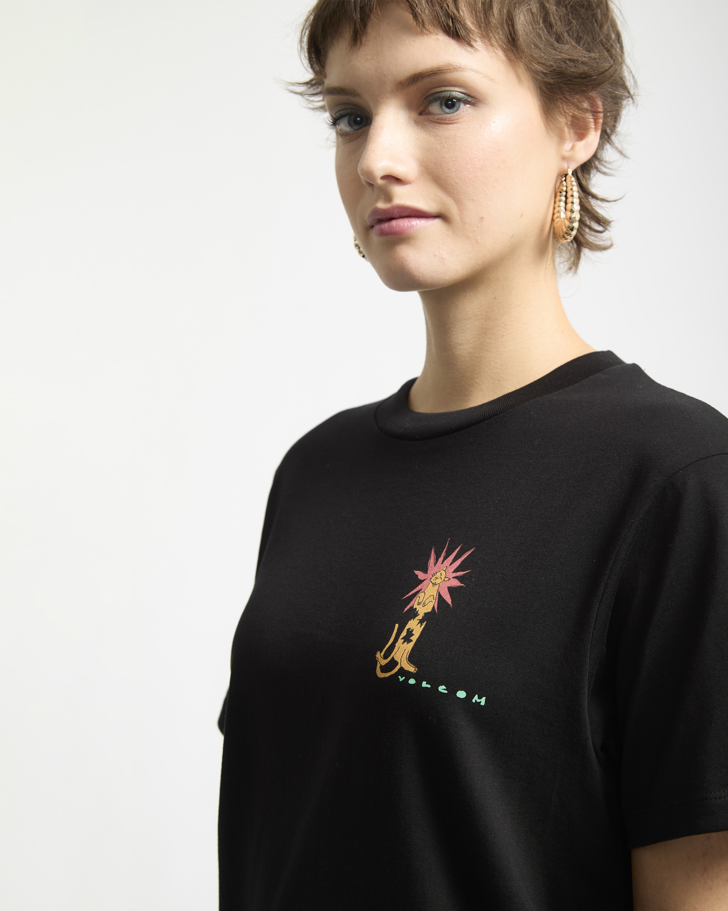 Volcom Shirt 'RADICAL DAZE UP' in Schwarz