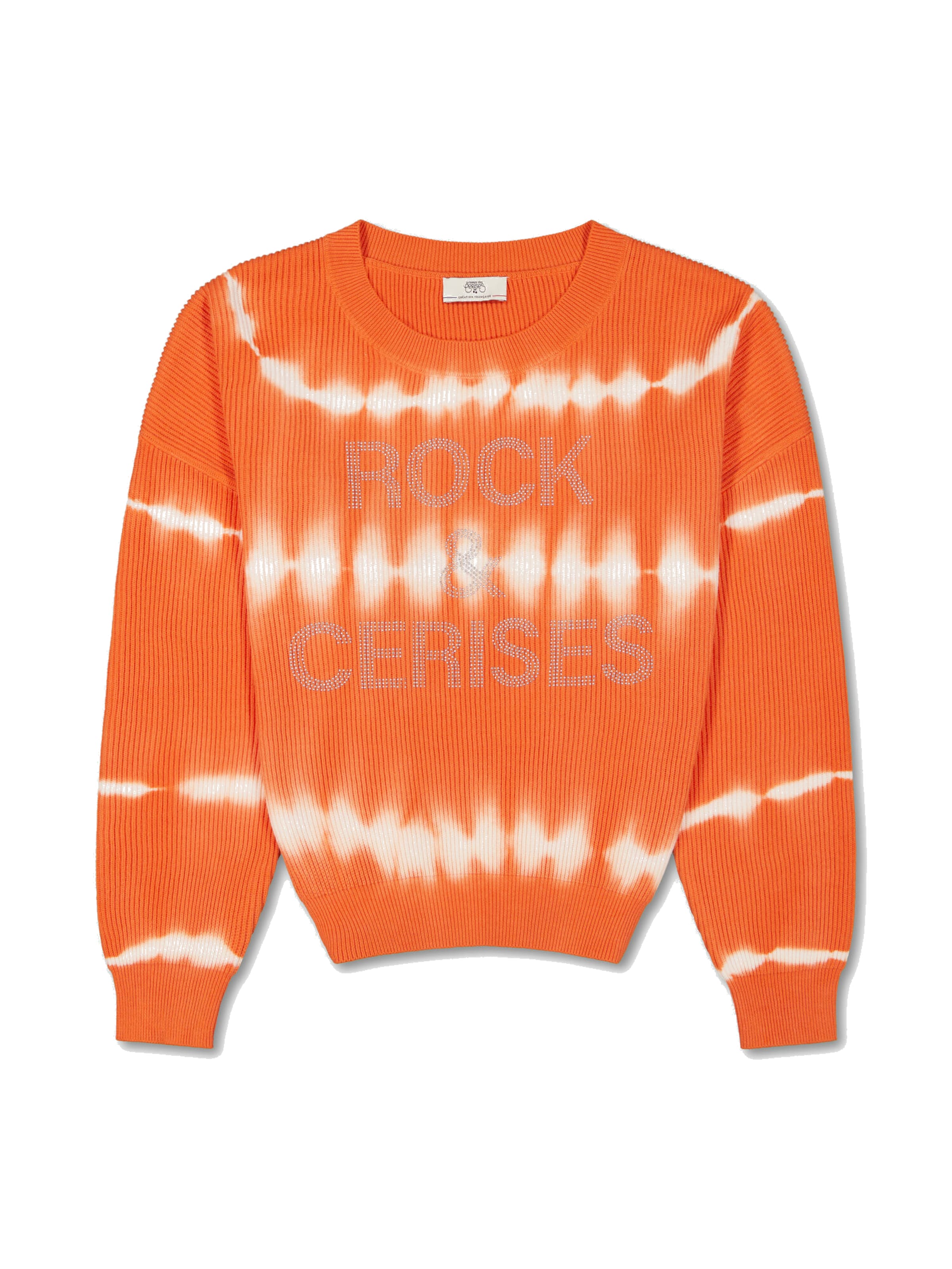 Le Temps Des Cerises Pullover 'Sureau' in Orange: Vorderseite
