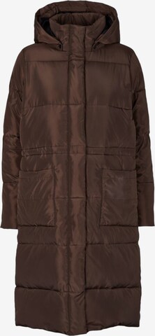 Manteau d’hiver 'Dagmar' basic apparel en marron : devant