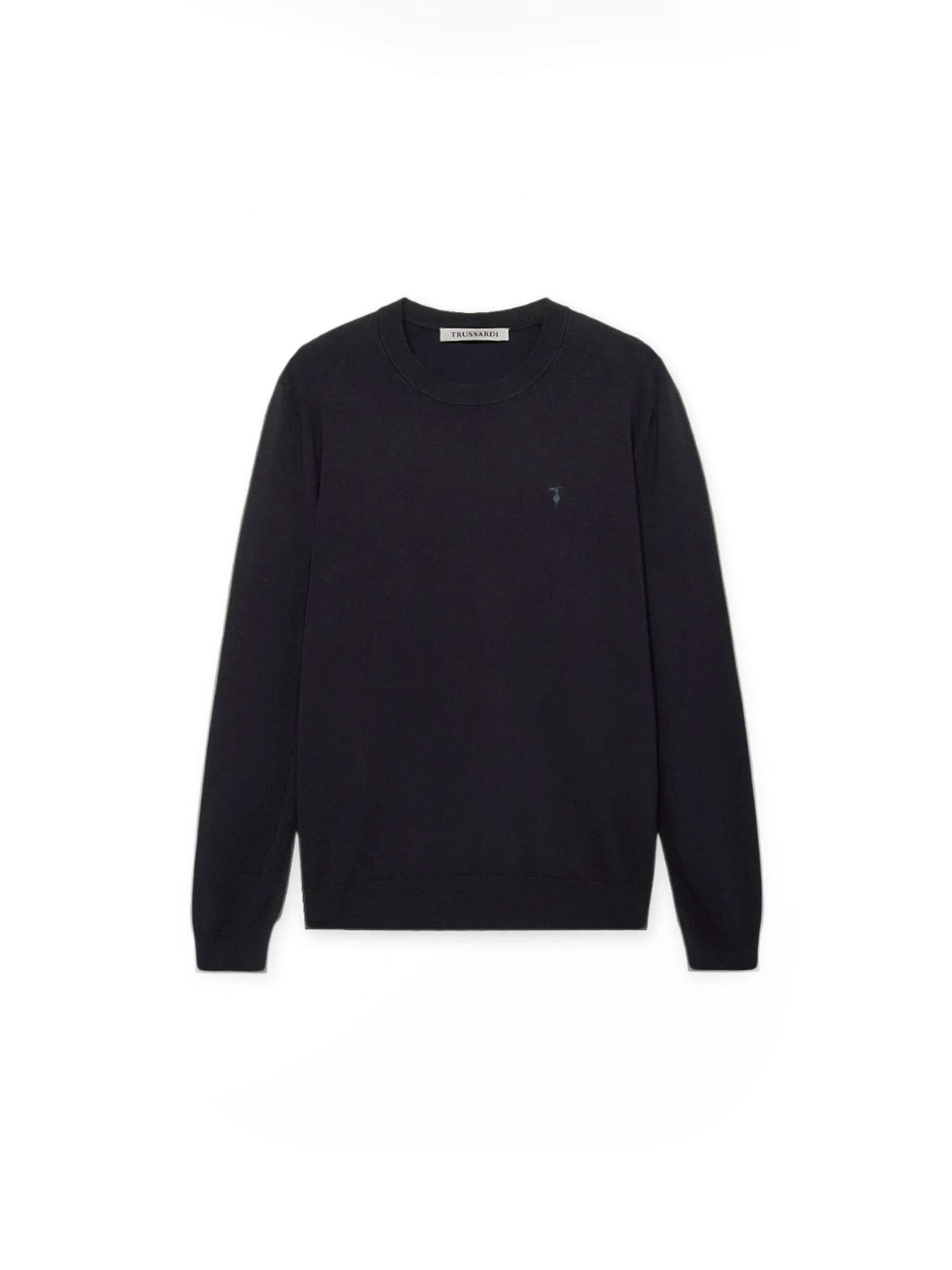 Trussardi Sweater in Blue: front