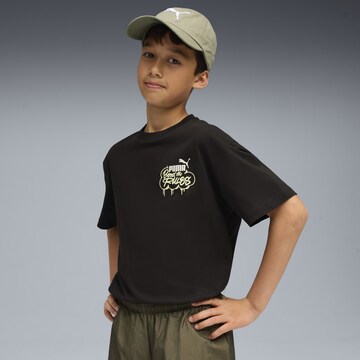 PUMA Shirt 'Mid90s' in Zwart