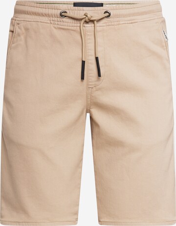 Regular Pantalon BLEND en beige : devant