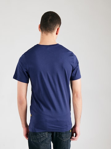 Tricou 'Graw' de la G-STAR pe albastru: spate