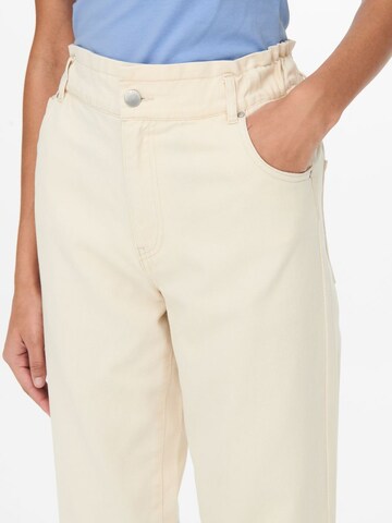 JDY Loosefit Hose 'Zizzy' in Beige