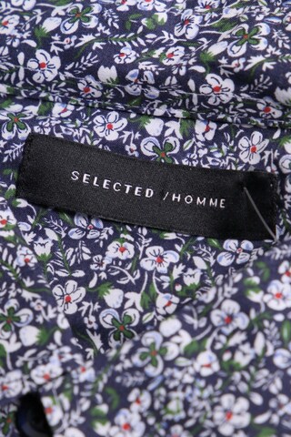 SELECTED HOMME Button Up Shirt in L in Blue