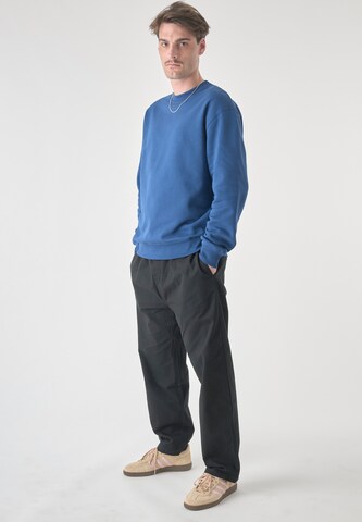 Cleptomanicx Sweatshirt 'Crewneck Ligull Classic' in Blau