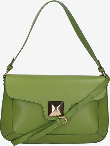 Borsa a spalla di Gave Lux in verde: frontale