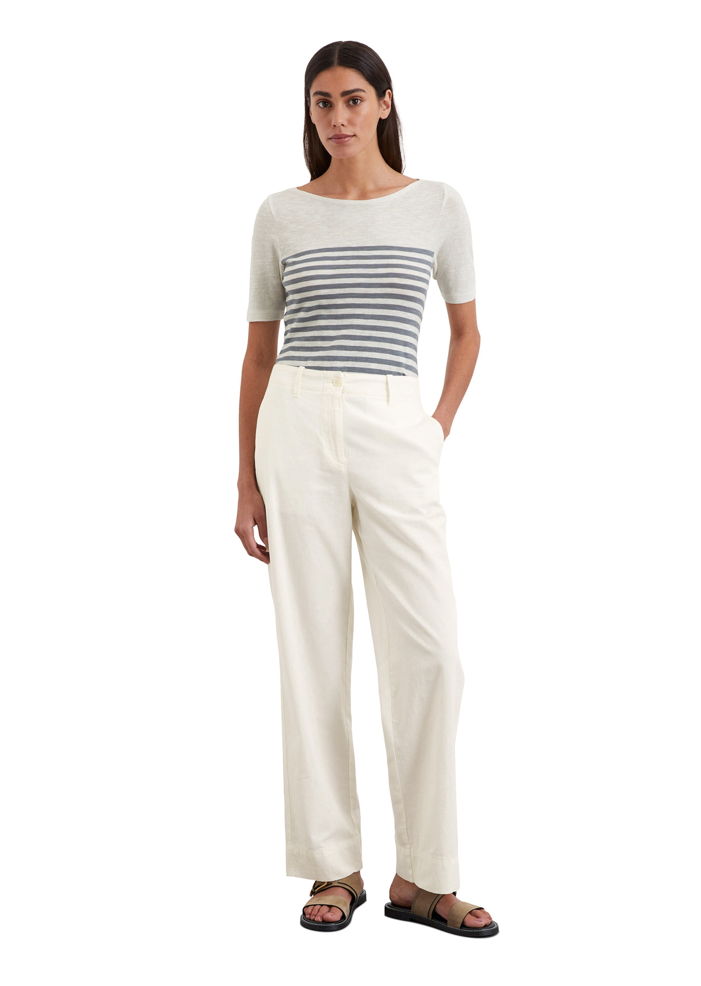 T-shirt Marc O'Polo en blanc