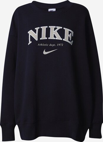 Nike Sportswear Sweatshirt in Black: front