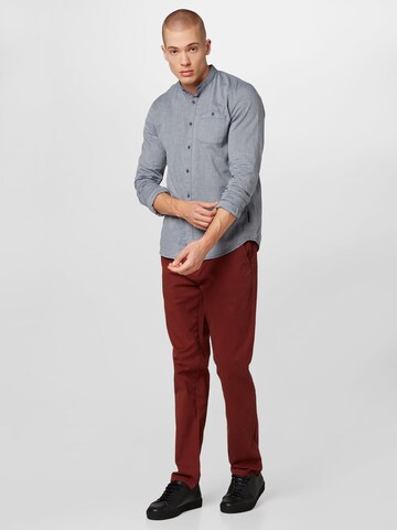 TOM TAILOR DENIM Regular fit Overhemd in Blauw