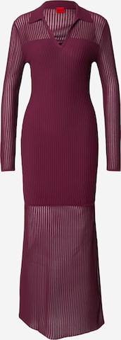 HUGO Neulemekko 'Sherstalyn' värissä lila: etupuoli