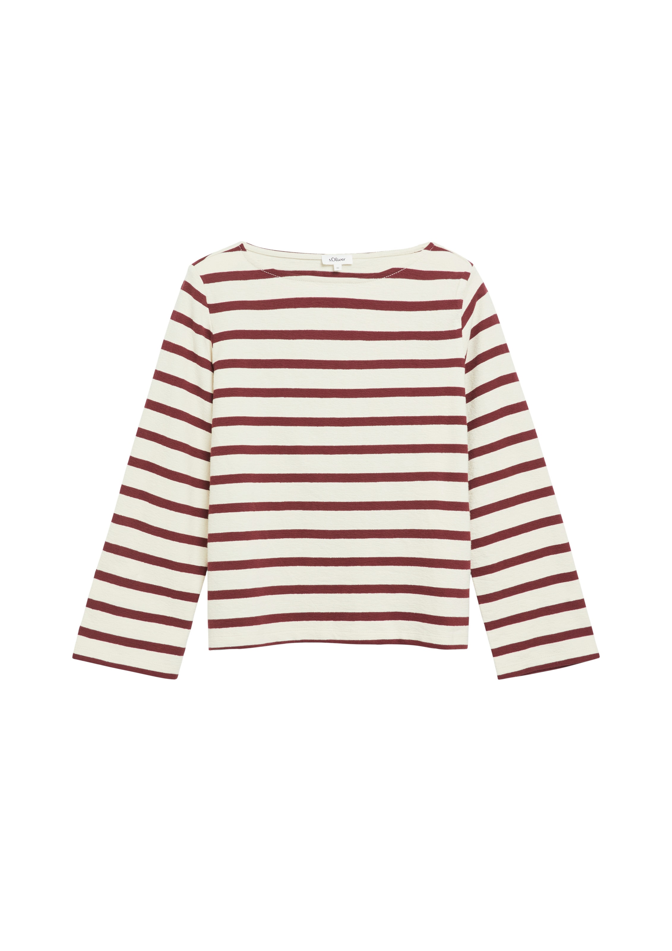 Sweat-shirt s.Oliver en rouge : devant