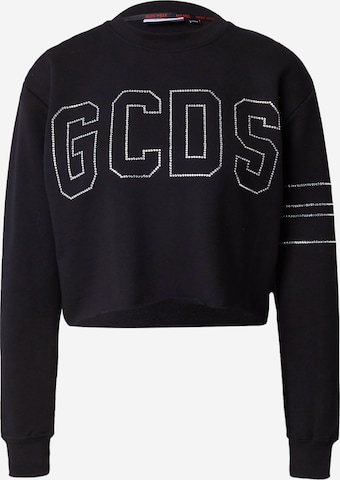 GCDS Sweatshirt in Schwarz: predná strana