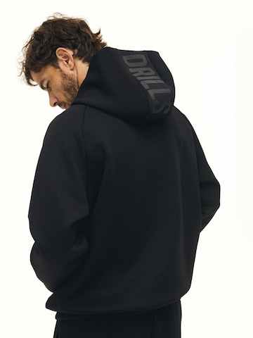 Pullover 'RECREATION Scuba Hoodie' di DRILLS Apparel in nero