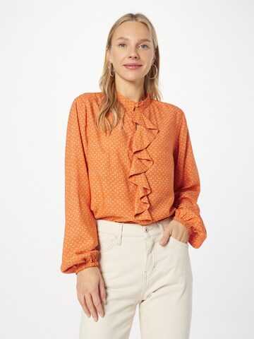 Cream Bluse 'Tiah' in Orange: predná strana