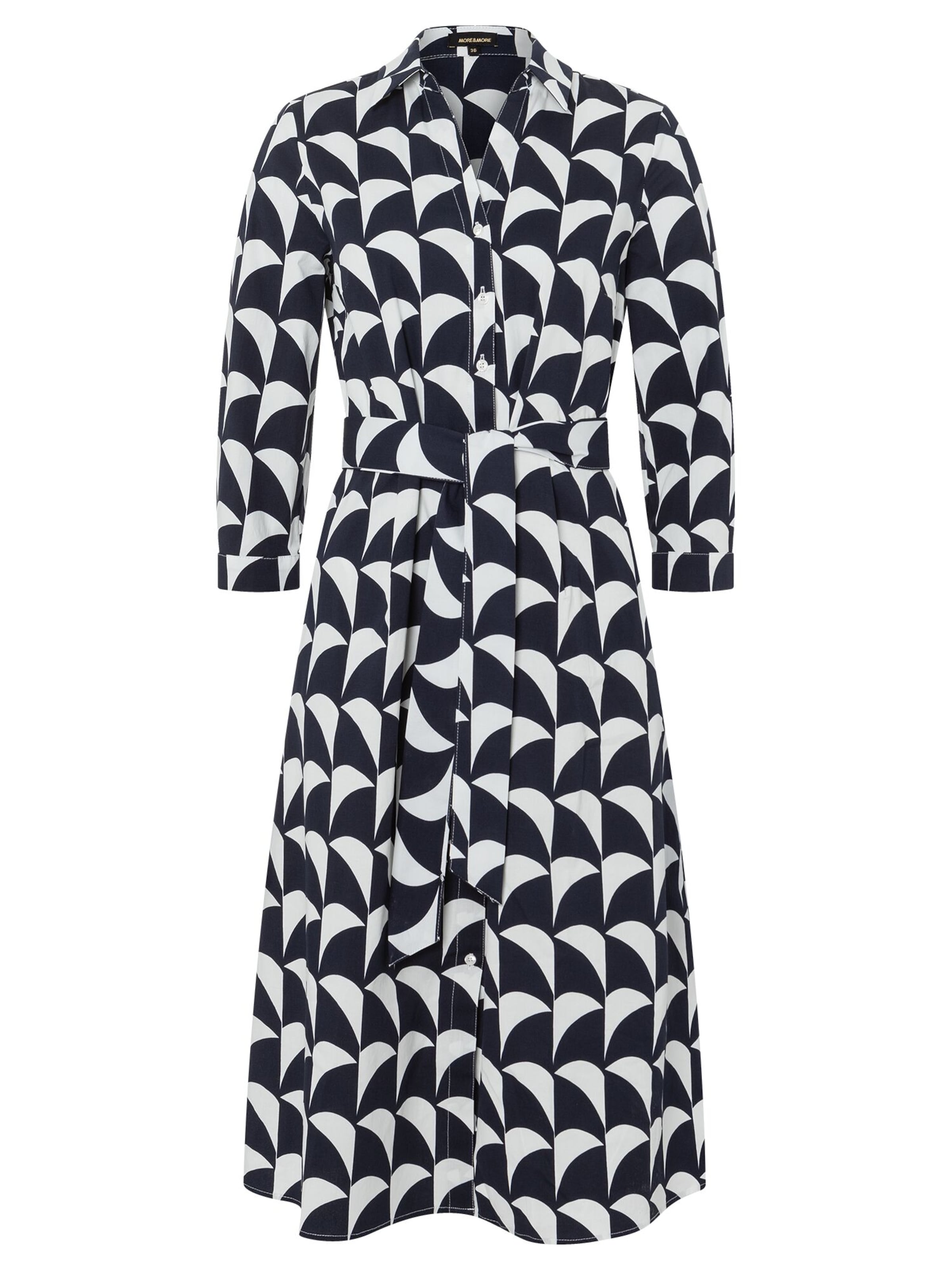 MORE & MOREKošulja haljina - plava boja: prednji dio