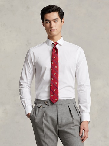 Polo Ralph Lauren Kitsas lõige Triiksärk, värv valge