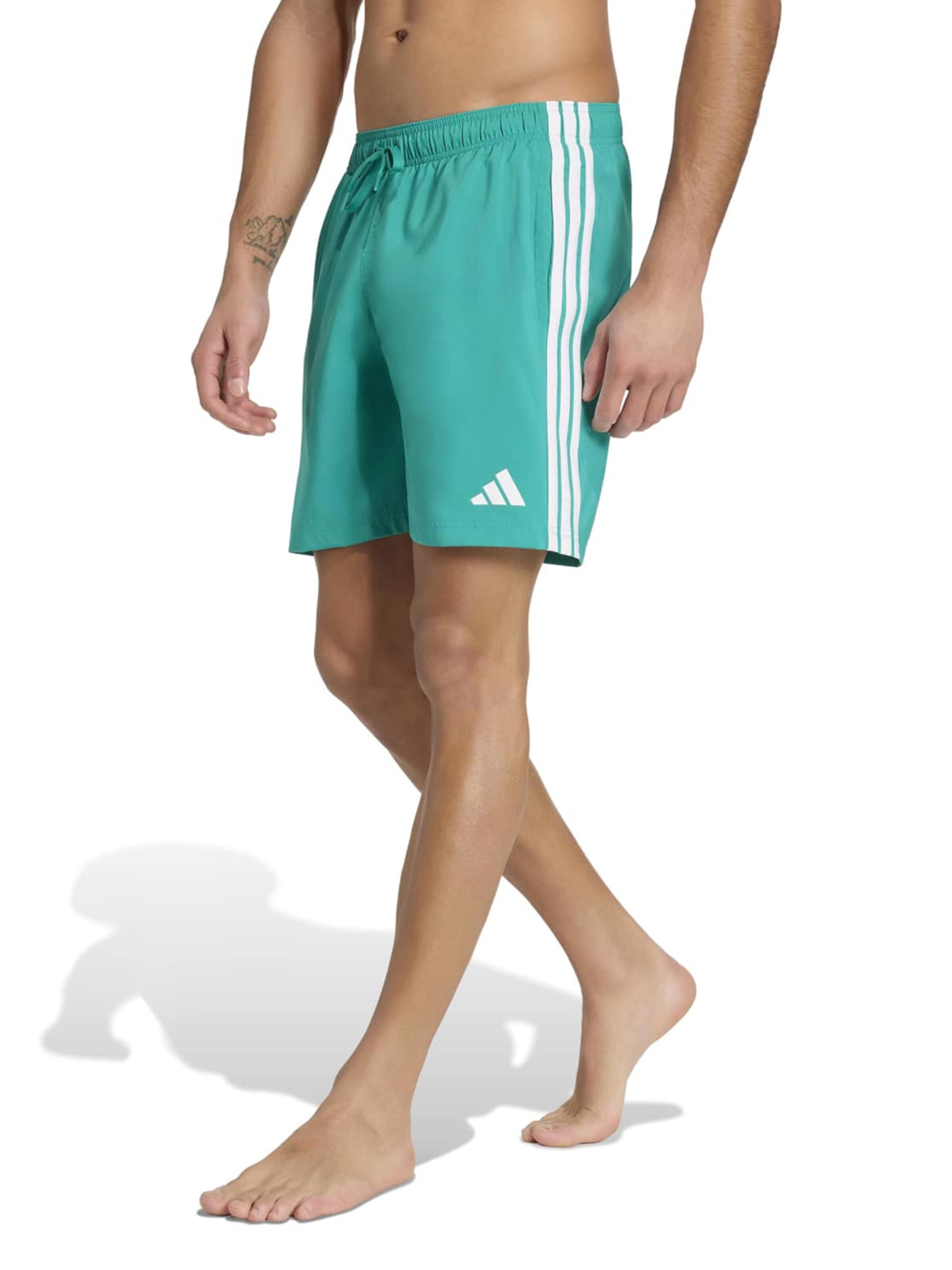 ADIDAS SPORTSWEAR - Calções de surf em verde: frente