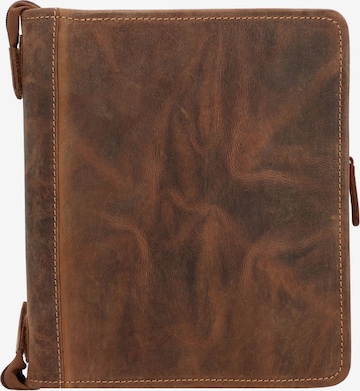 GREENBURRY Tablet Case in Brown: front