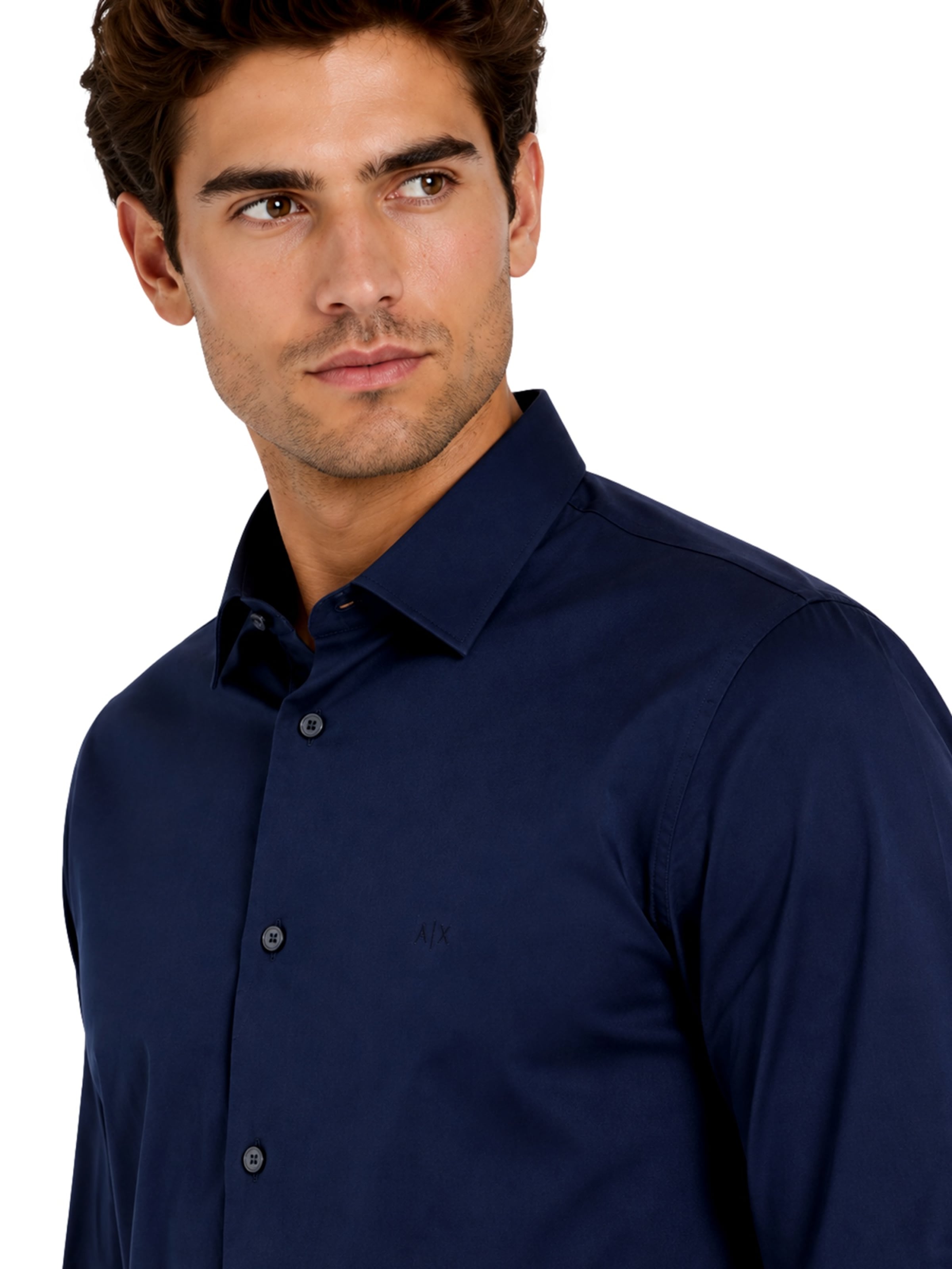 Regular fit Camicia di Emporio Armani in blu