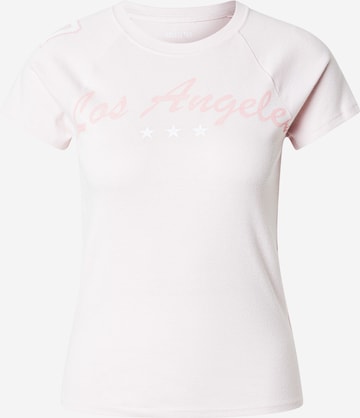 T-shirt 'CHASE' HOLLISTER en rose : devant