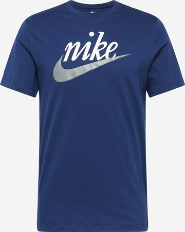 Nike Sportswear Shirt 'FUTURA 2' in Blue: front
