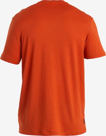 ICEBREAKER - Camisa funcionais 'Tech Lite III' em vermelho