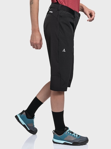 Schöffel Regular Functionele broek ' Bike Capri Pants Style Keitele WMS ' in Zwart