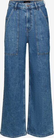 VERO MODA Wide Leg Jeans 'KITHY' in Blau: predná strana