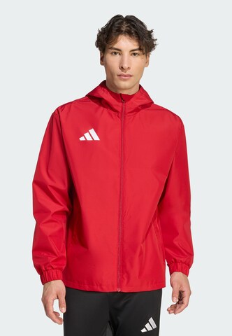 Giacca sportiva 'Entrada26' di ADIDAS PERFORMANCE in rosso: frontale