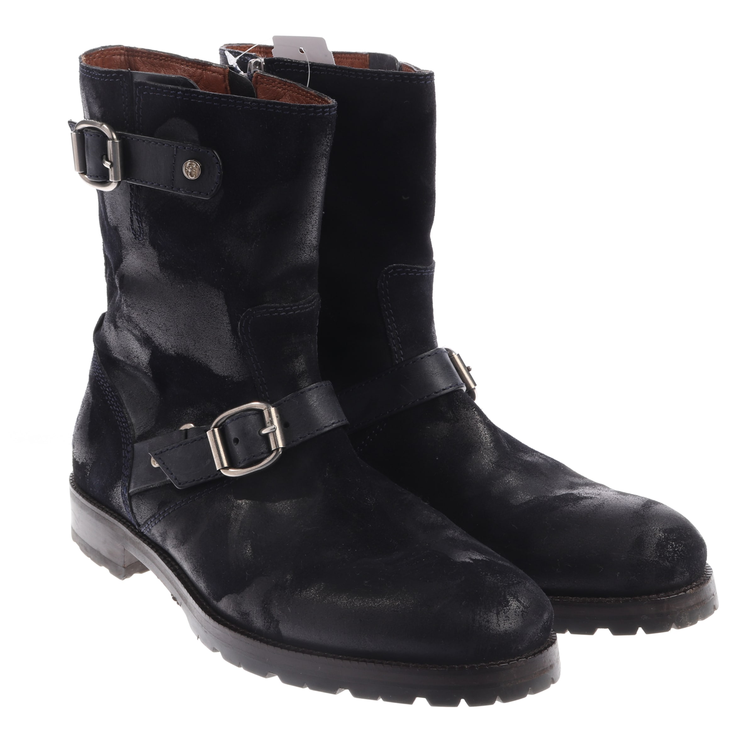 JIMMY CHOO Anke & Mid-Calf Boots in 43 in Black: front