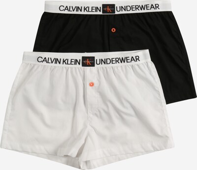 Chiloţi Calvin Klein Underwear pe negru / alb, Vizualizare produs