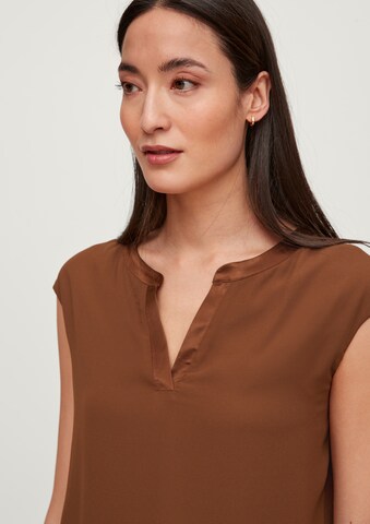 COMMA Blouse in Bruin