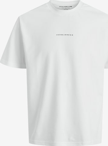 JACK & JONES Shirt 'Point Back Imagery' in Weiß: Vorderseite