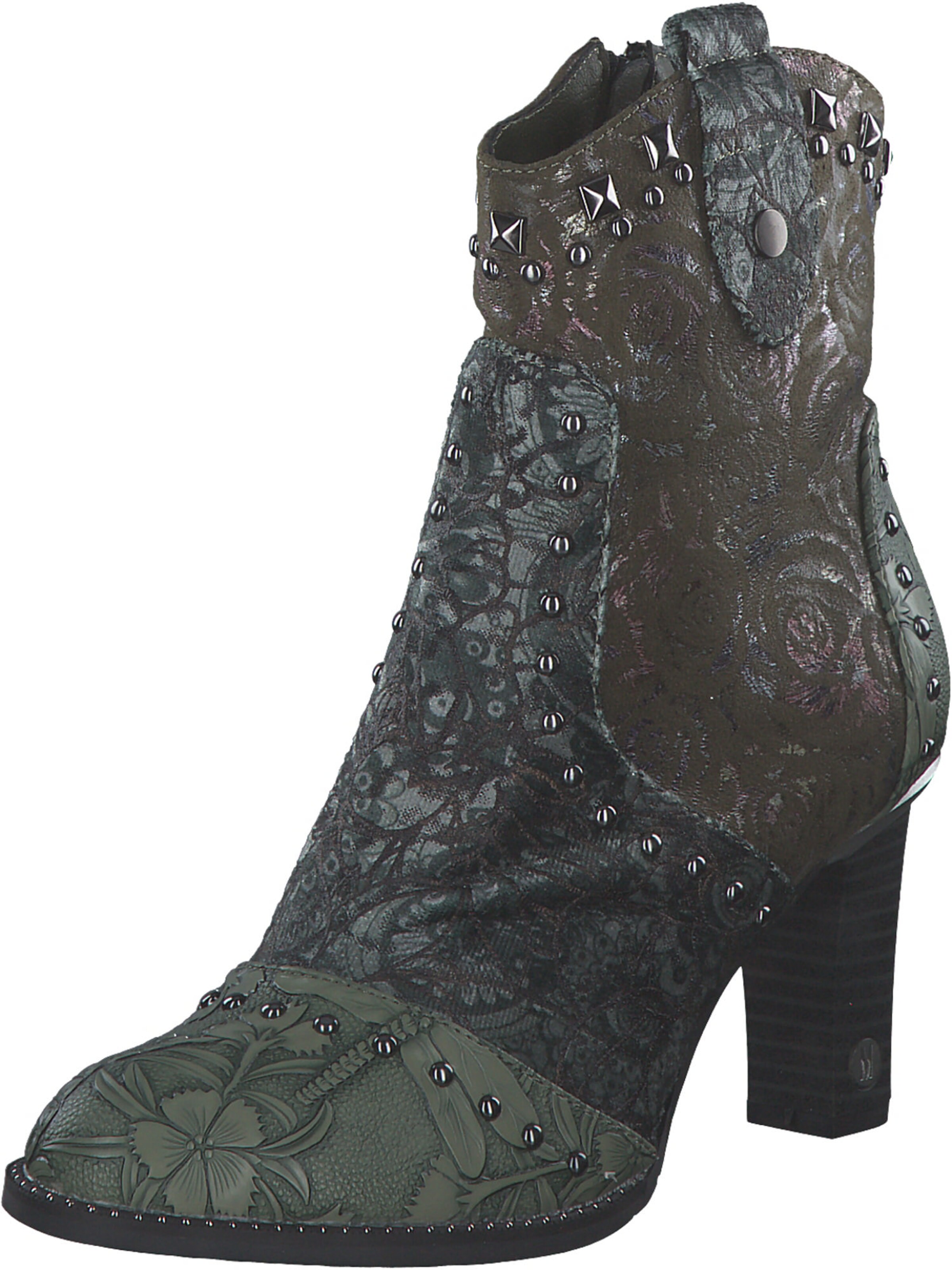 MUSTANG Ankle Boots in Black: front