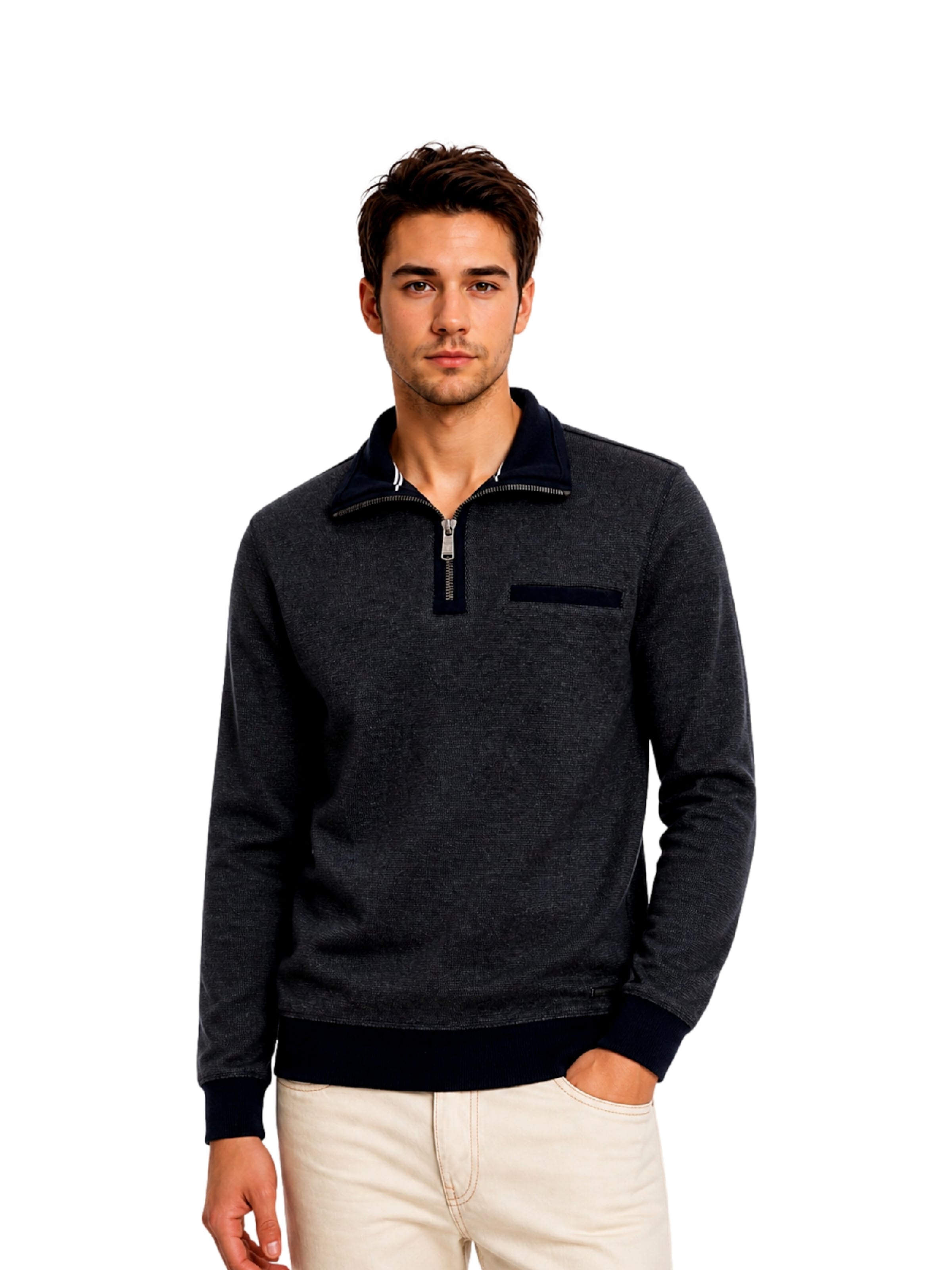 CASAMODA Sweatshirt in Blau: Vorderseite