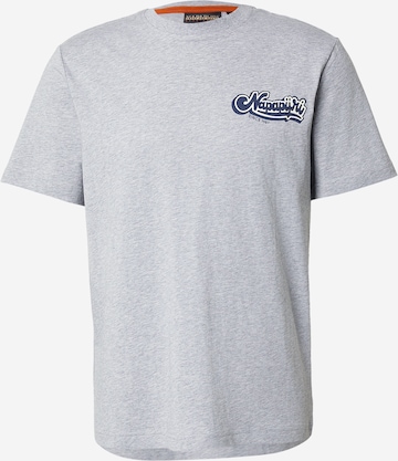 NAPAPIJRI Shirt 'S-ZINC' in Grey: front