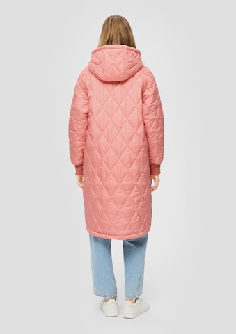 Manteau mi-saison QS en rose