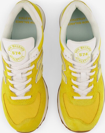 Baskets basses '574' new balance en jaune