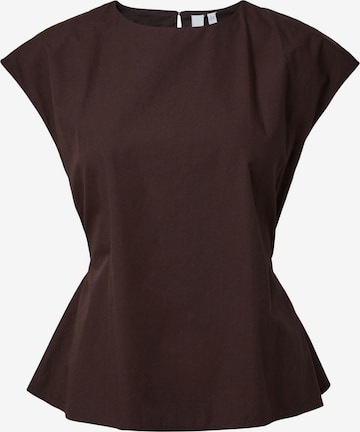 Top di YAS in marrone: frontale