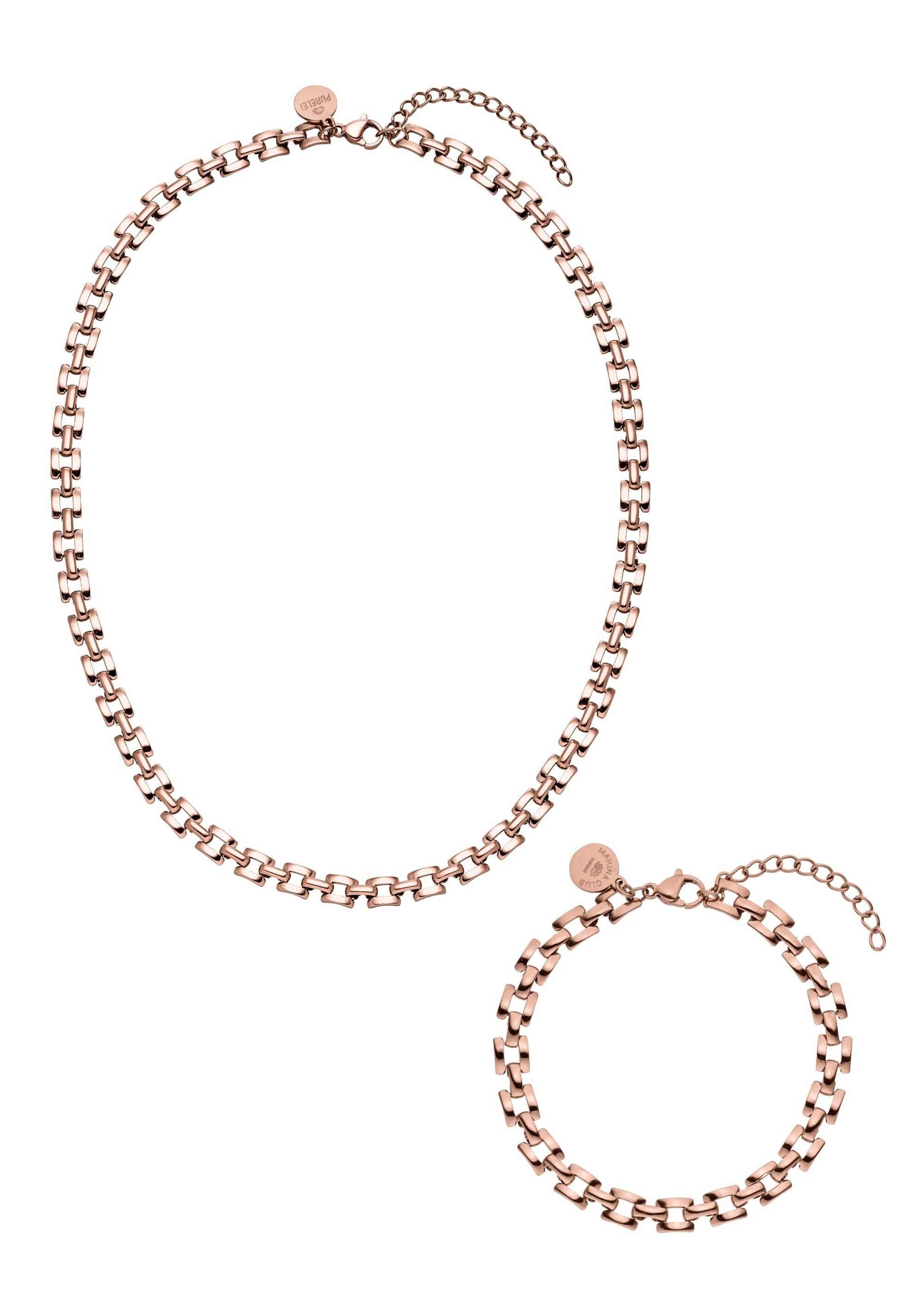 Parure de bijoux 'Beginnings' PURELEI en or : devant