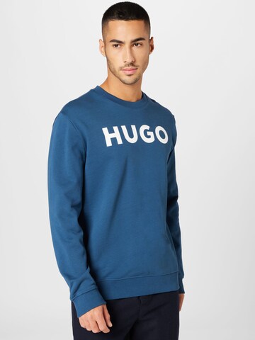 HUGO Majica 'Dem' | modra barva: sprednja stran