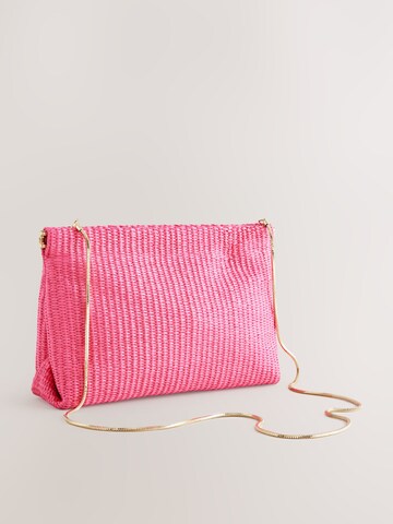 rozā Next "Clutch" stila somiņa