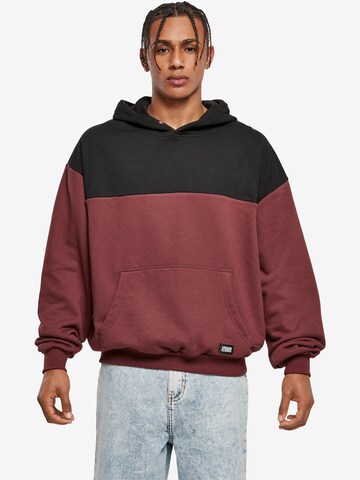 Urban Classics - Sweatshirt em vermelho: frente