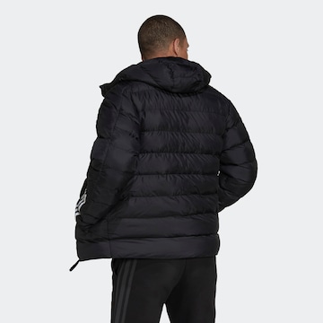 ADIDAS SPORTSWEAR Outdoor jacket 'Itavic 3-Stripes Midweight ' in Black