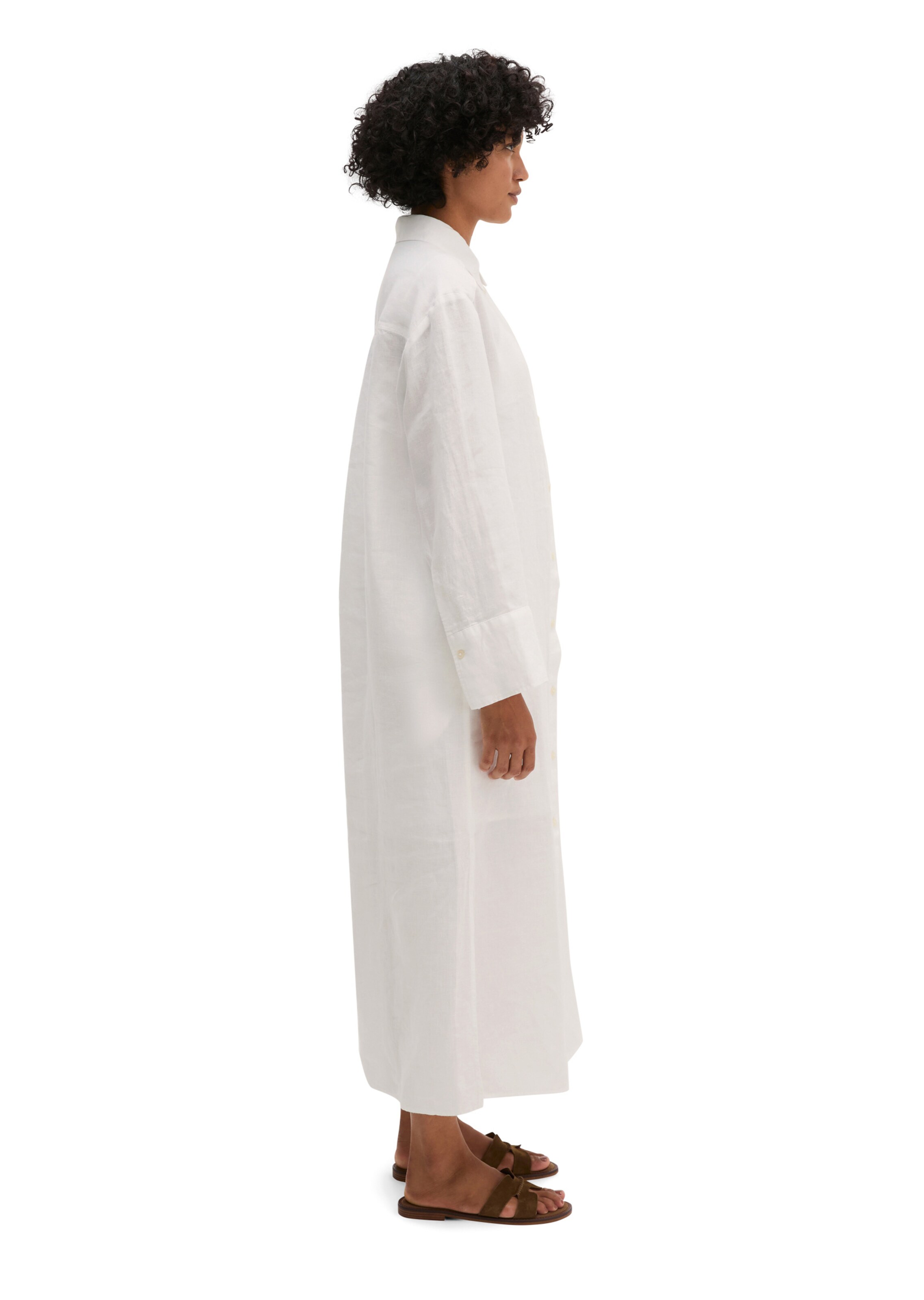 Robe-chemise Marc O'Polo en blanc