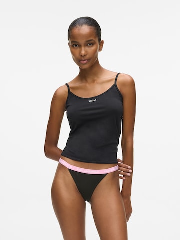 Karl Lagerfeld - Braga en negro: frente