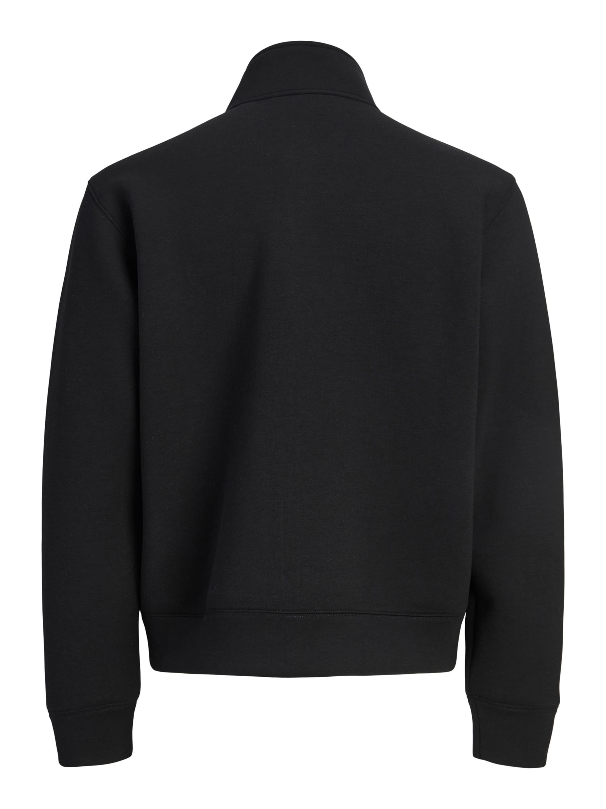JACK & JONES Sweatjacke in Schwarz